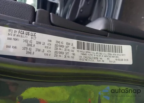 2018 Jeep Grand Cherokee Altitude 4X4 z USA, uszkodzony, nr VIN 1C4RJFAG2JC180780